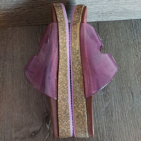 Naughty Monkey Transparent Purple Sandals - Picture 7 of 10